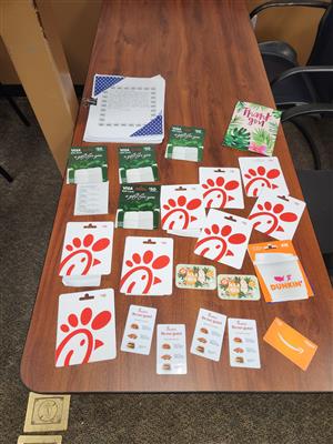 Donations to Police Department